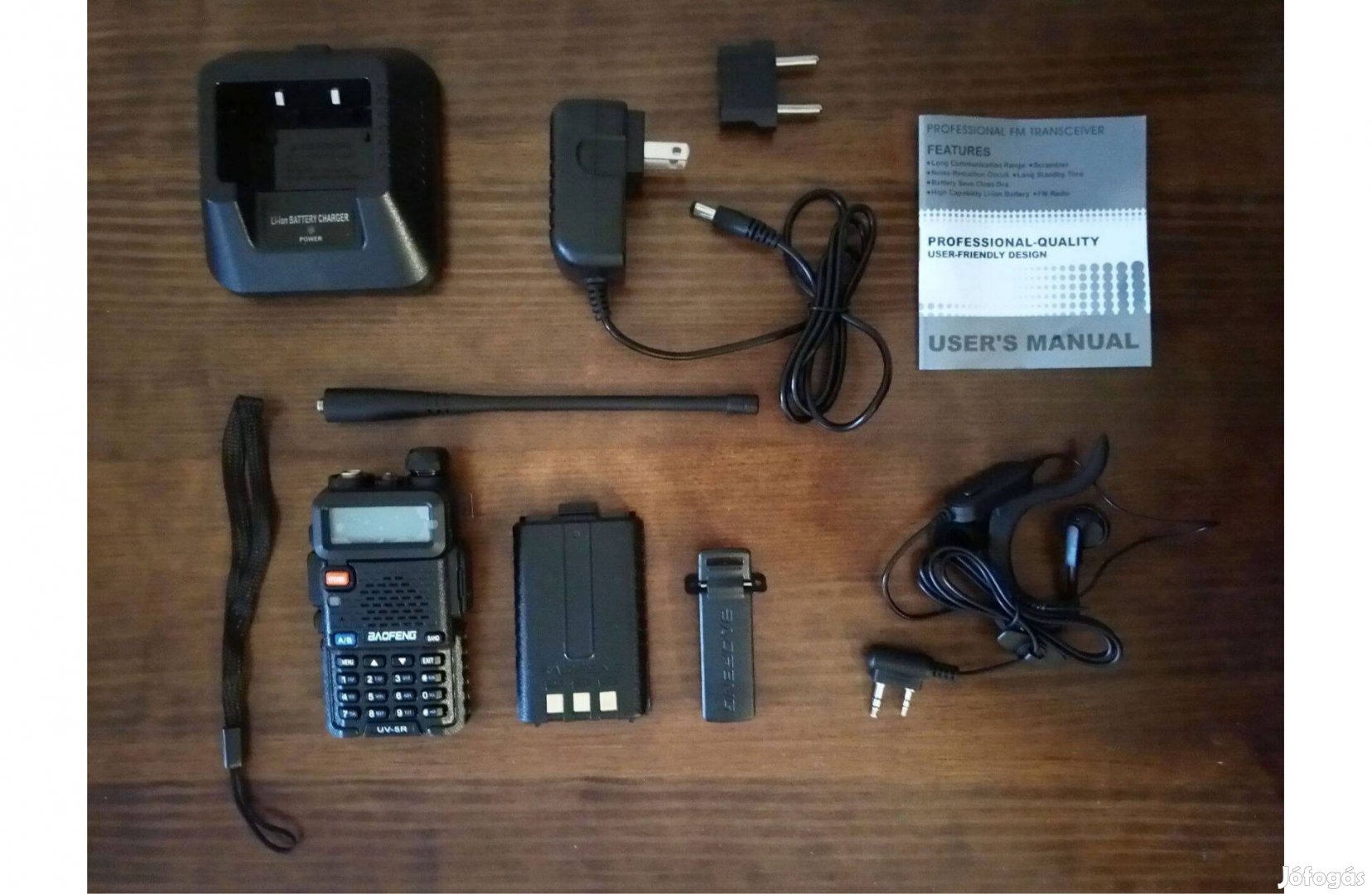 Új, hibás Baofeng UV-5R rádió adó-vevő walkie talkie PMR