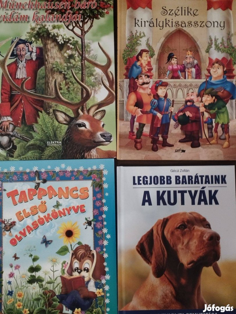 Új, hibátlan mesekönyvek. 1500 Ft db