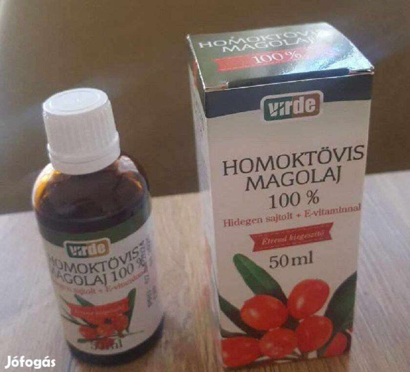 Új, homoktövis magolaj E-vitaminnal 100 50 ml