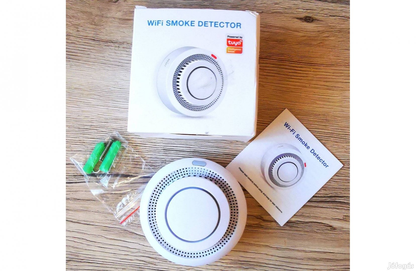 Új, okos füstérzékelő "Smart Home" vagy "Tuya Smart" alkalmazással