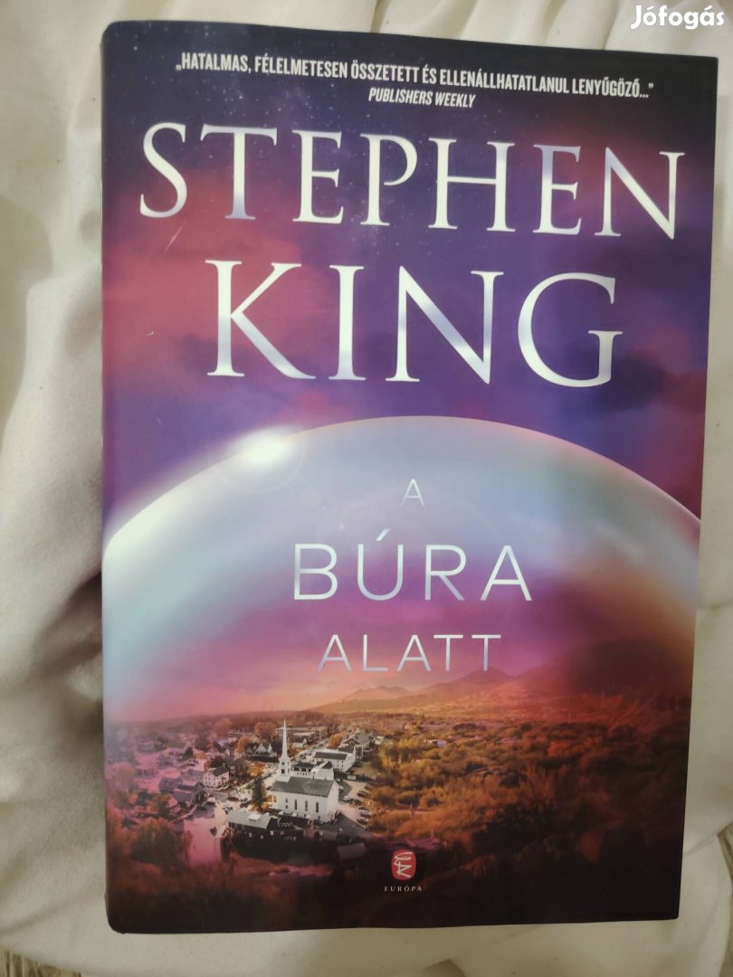 Új, olvasatlan Stephen King könyv eladó 