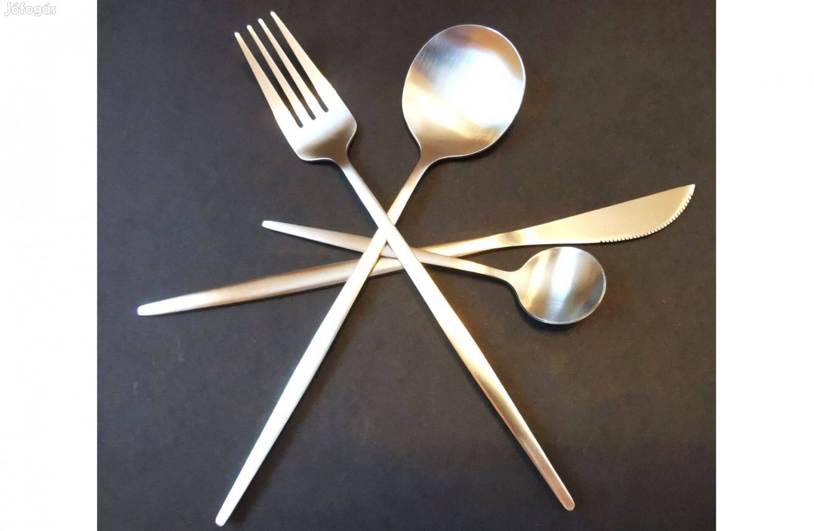Új, portugál stílusú, 24 részes evőeszközkészlet,