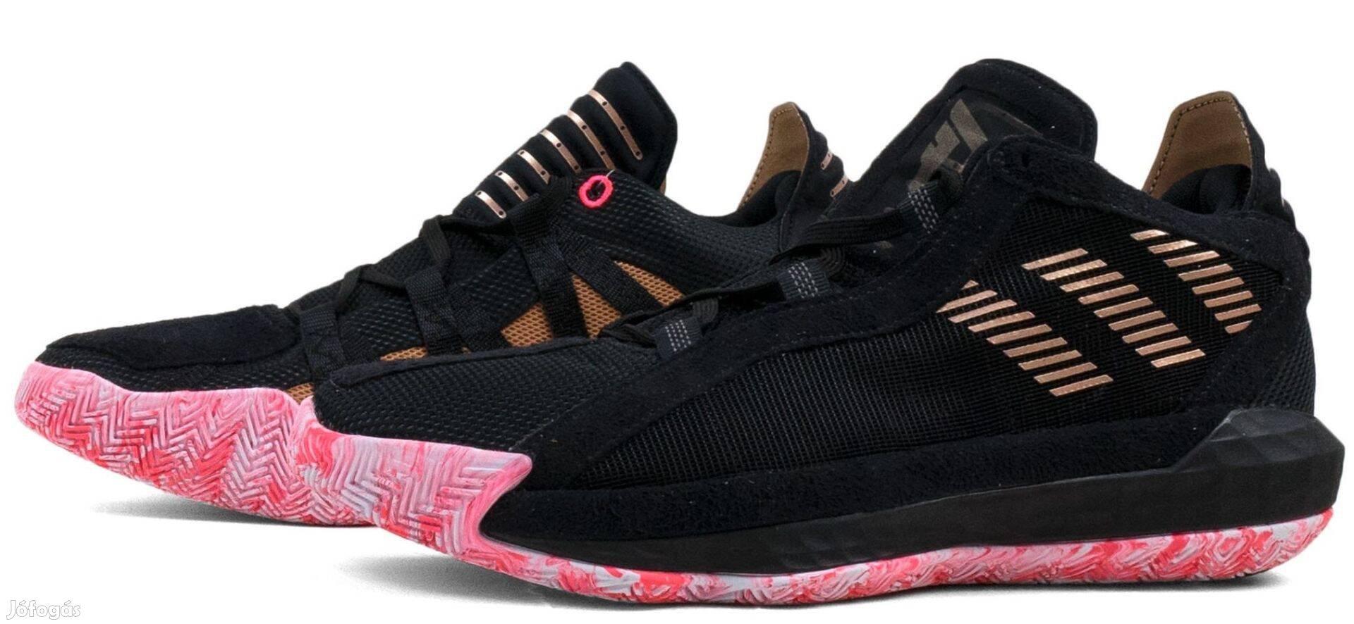 Új, profi 43-s Adidas Dame 6 ,,Signal Pink" kosárcipő 56eft helyett