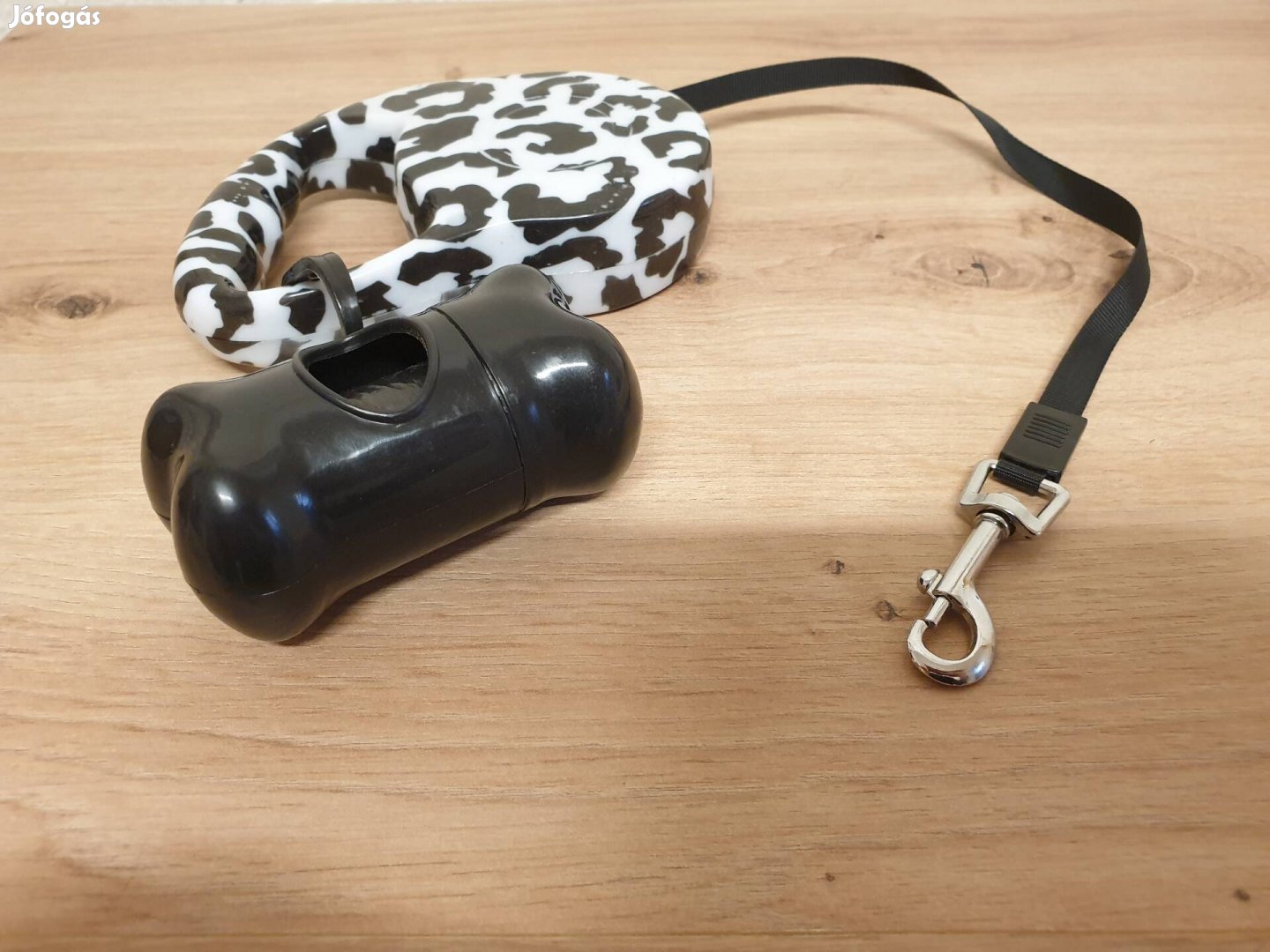 Új! szalagos automata kutyapóráz+zacsitartó+kakizacsi