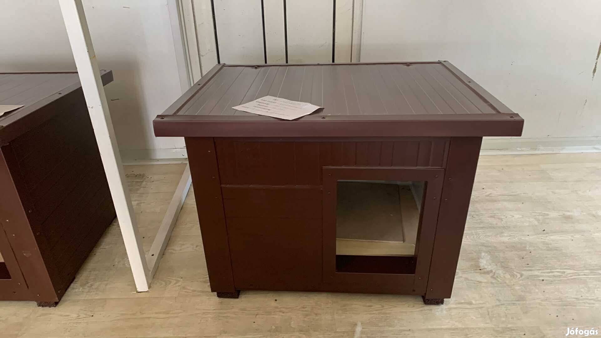 Új, szép kis, szigetelt kutyaház, nyitható tetővel akciós áron!