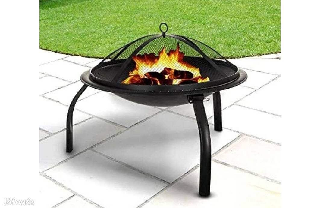 Új! tűztér grill Firepit Plate tűztál 55cm (Ingyenes foxpost!)