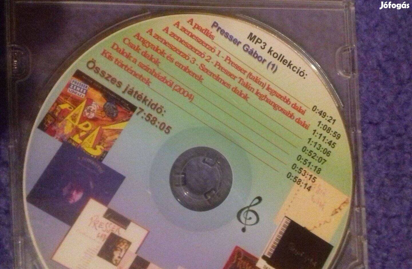 Új, újszerű eredeti, Jó minőségű zenei MP3, CD-k- Olcsón