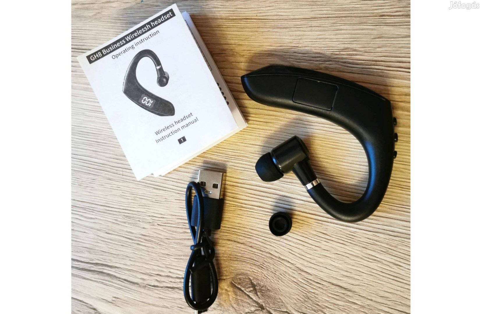Új, vezeték nélküli Bluetooth digitális kijelzős fülhallgató