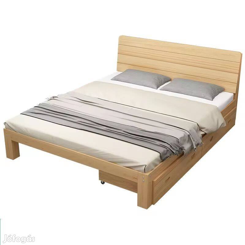 Új ágykeretek kiárusítása ágyráccsal és fiókkal!Országos Ingyenes szál