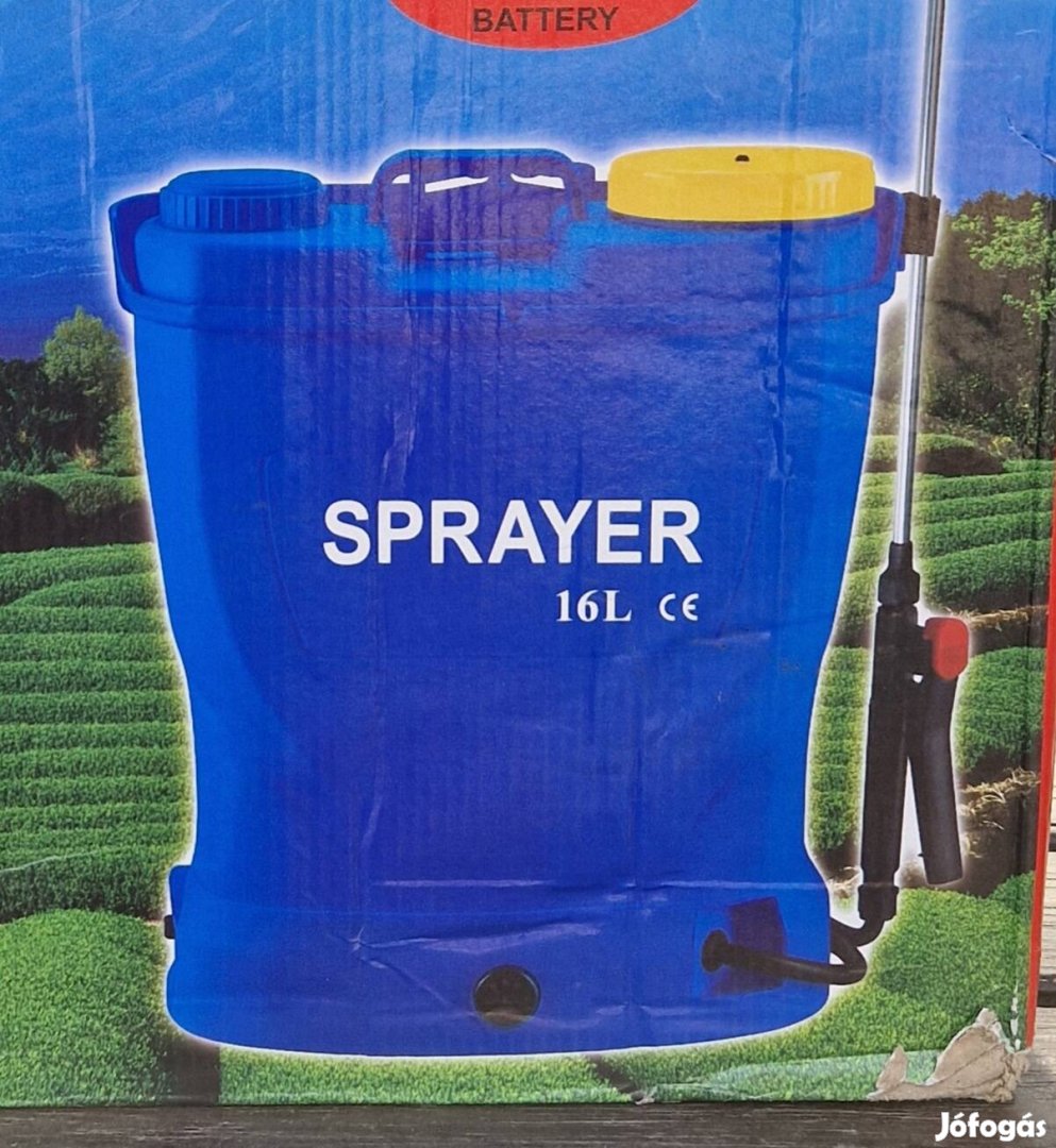 Új akkus háti permetező eladó többféle méretben