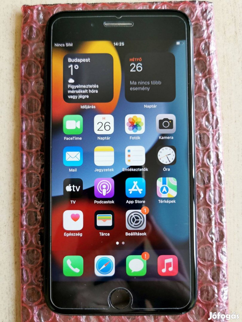 Új aku újszerű Apple Iphone 7 Plus 128gb 3 hónap garancia 100% aku