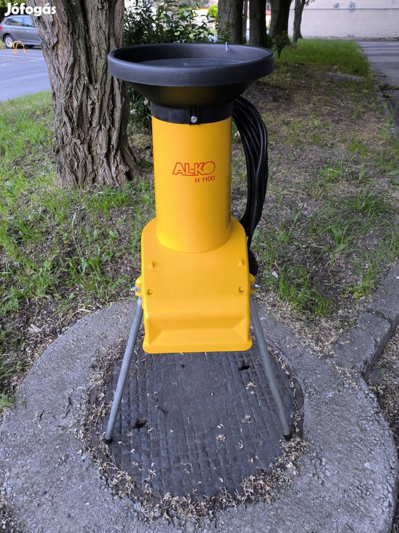 Új állapotú AL-KO H1100 ágdaráló ágapritó gyümölcs ág aprító daráló!