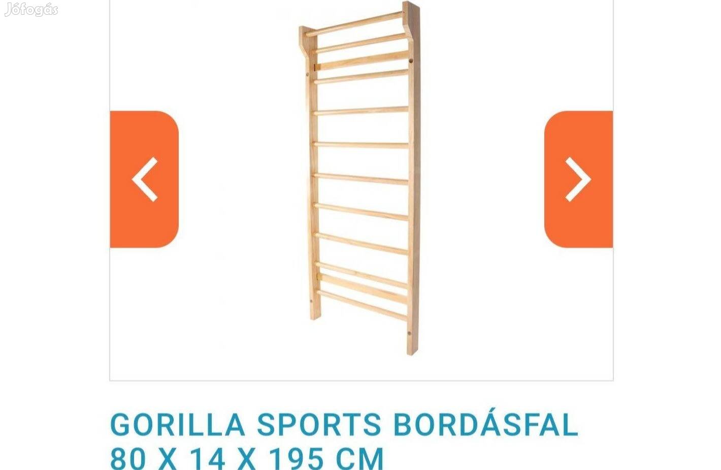 Új állapotú Bordásfal a ,,Gorillasports" tól