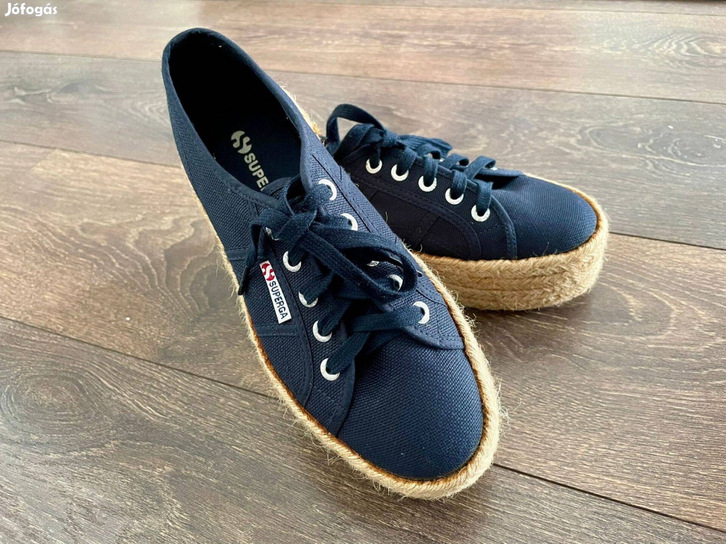 Új állapotú Superga Espadrilles platformos cipő