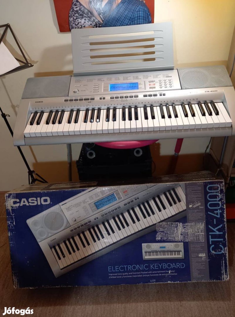 Új állapotú dinamikus billentyűs szintetizátor eladó,csere