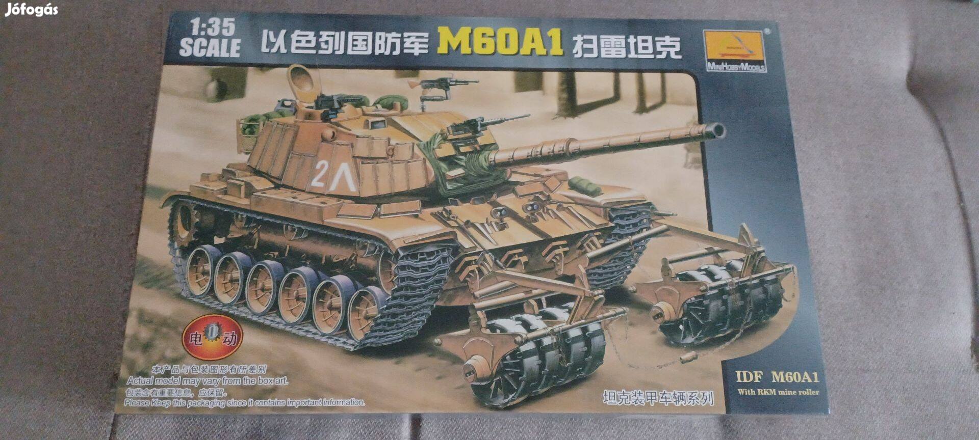 Új állapotú harckocsi makett eladó!