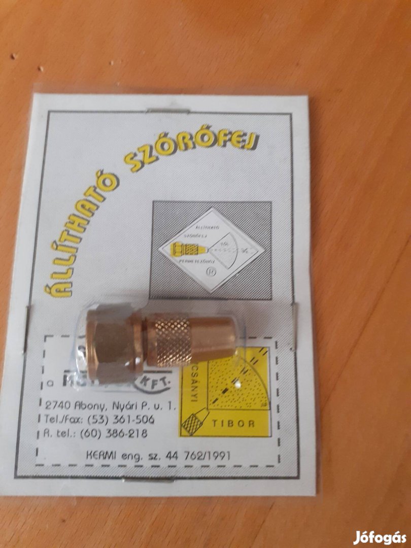 Új állítható réz szórófej permetező alkatrész