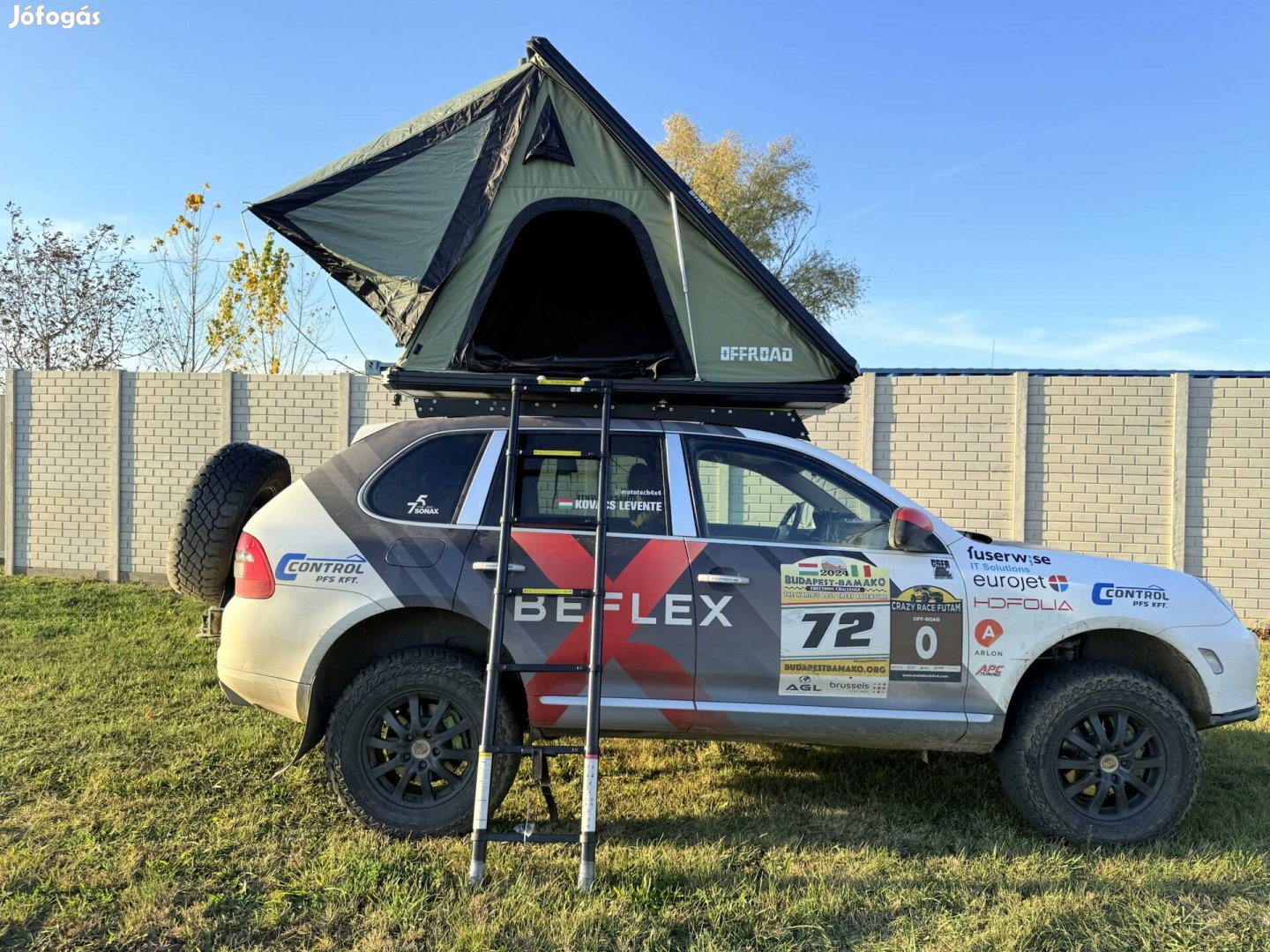 Új alumínium tetősátor