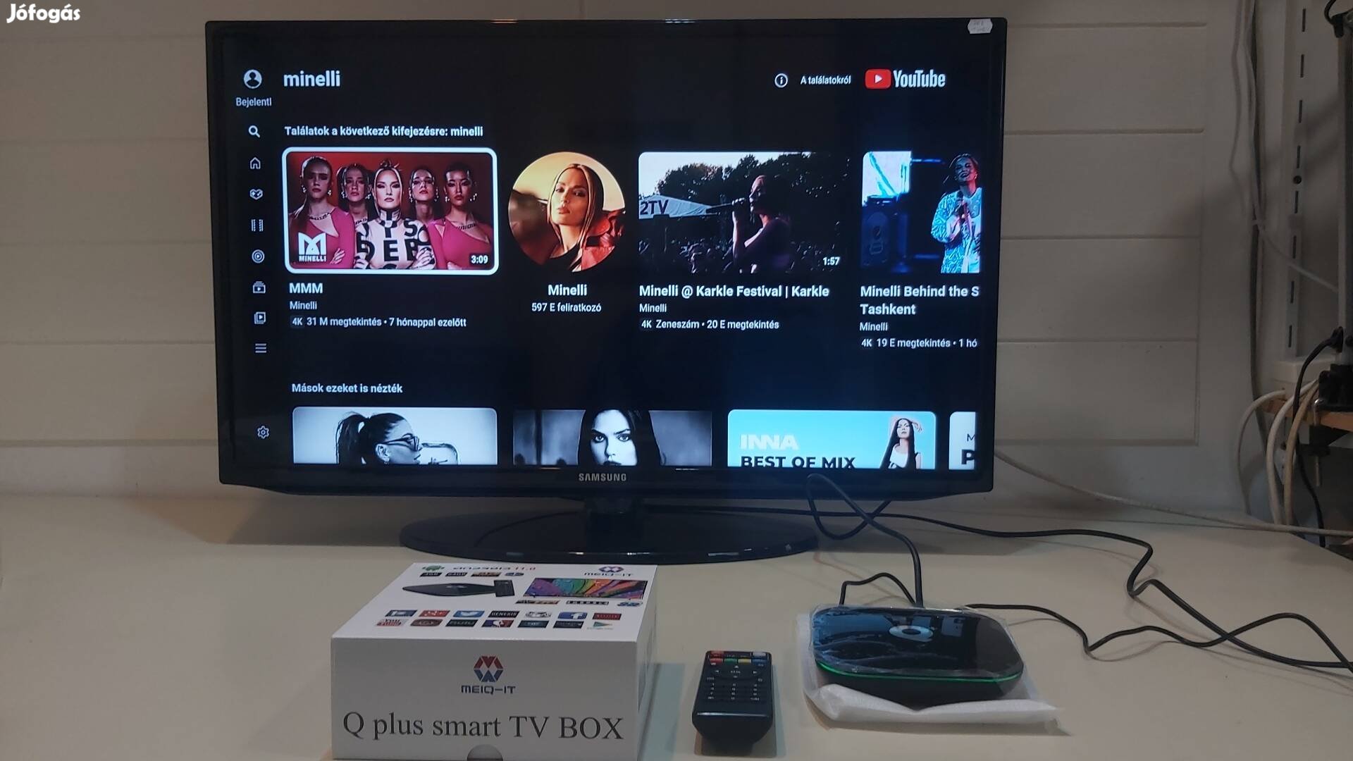 Új,androidos tv-okosító box eladó