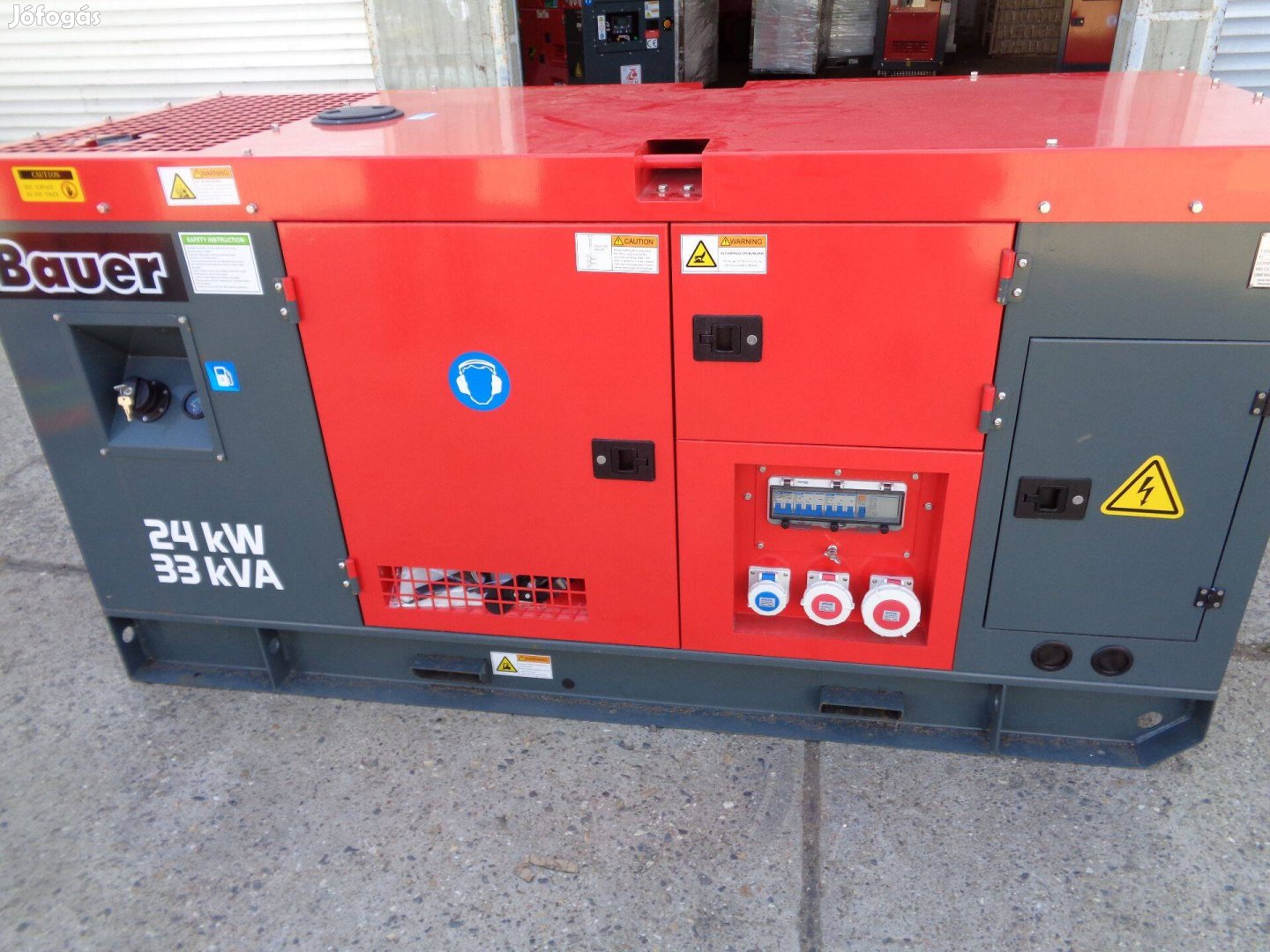 Új áramfejlesztő generátor 24KW 30KVA eladó