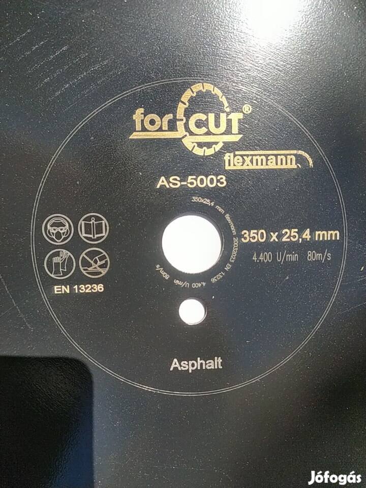 Új aszfalt vágó korong