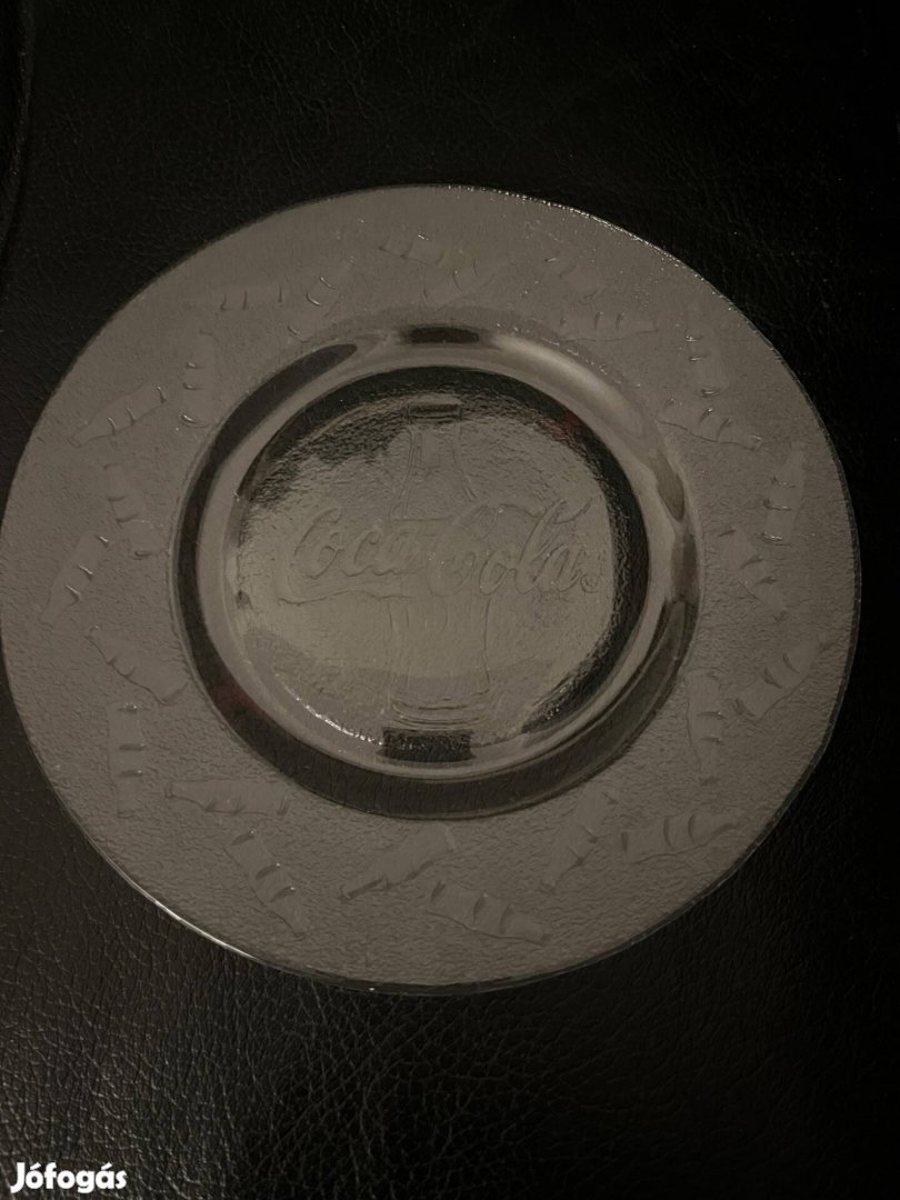 Új átlátszó Coca-Cola üveg tányér!