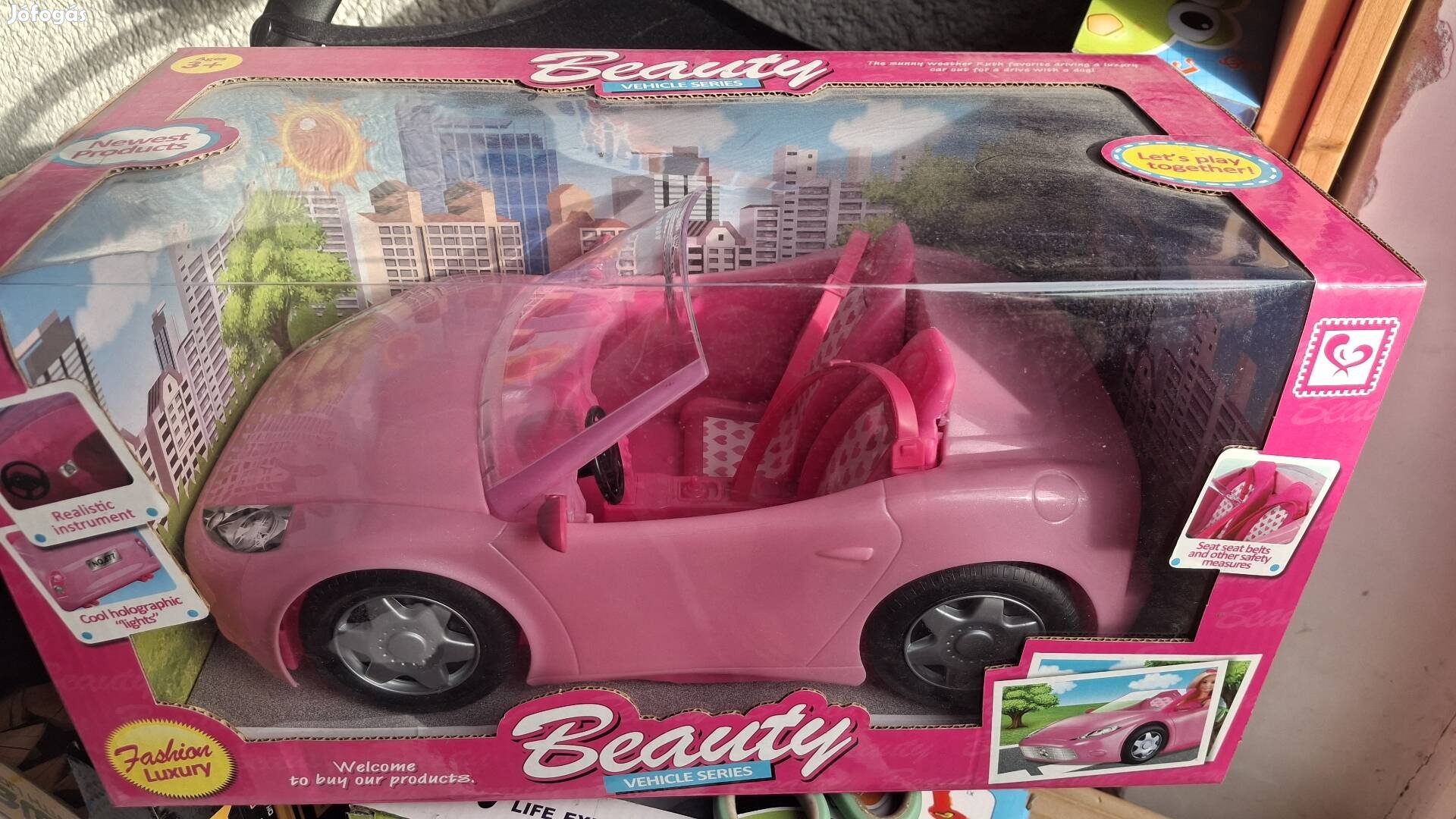 Új autó Barbie méretű babához 