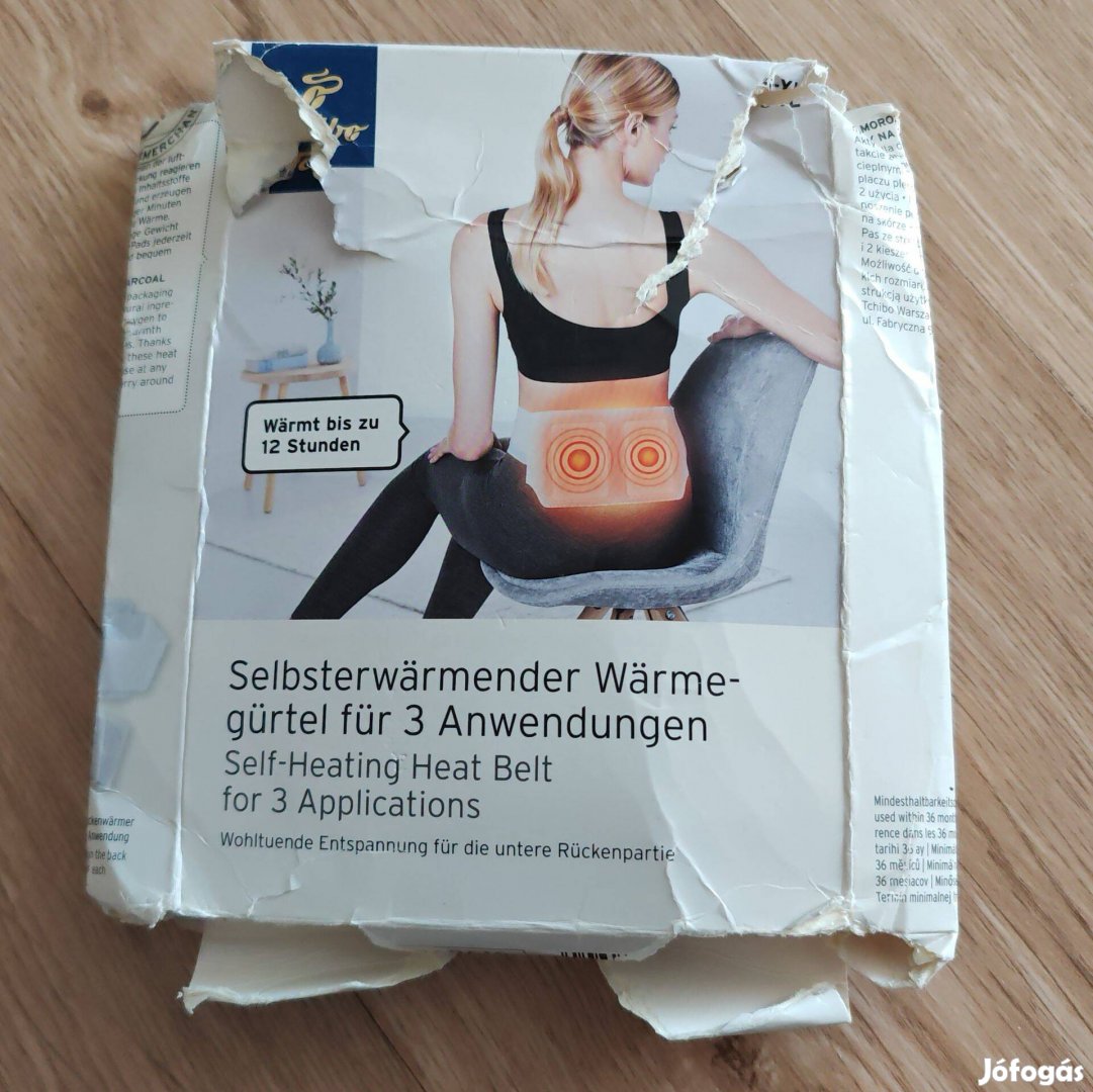 Uj automata Tscibo aderékmelegítő párnák