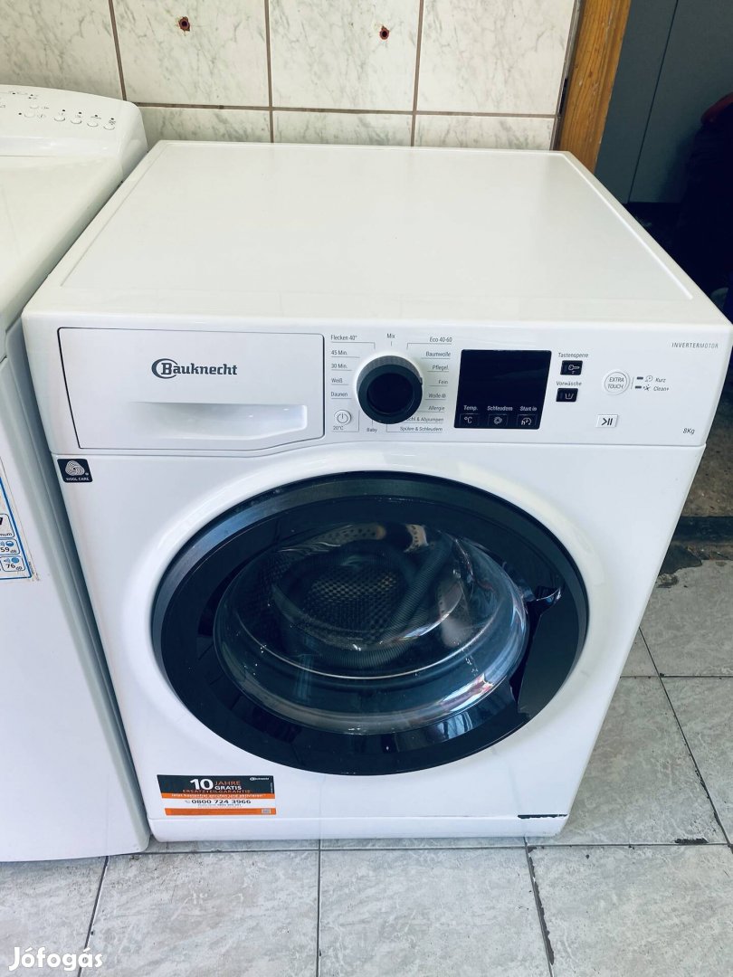 Új bauknecht whirlpool 1400A+++ 8kg elöltöltős mosógép