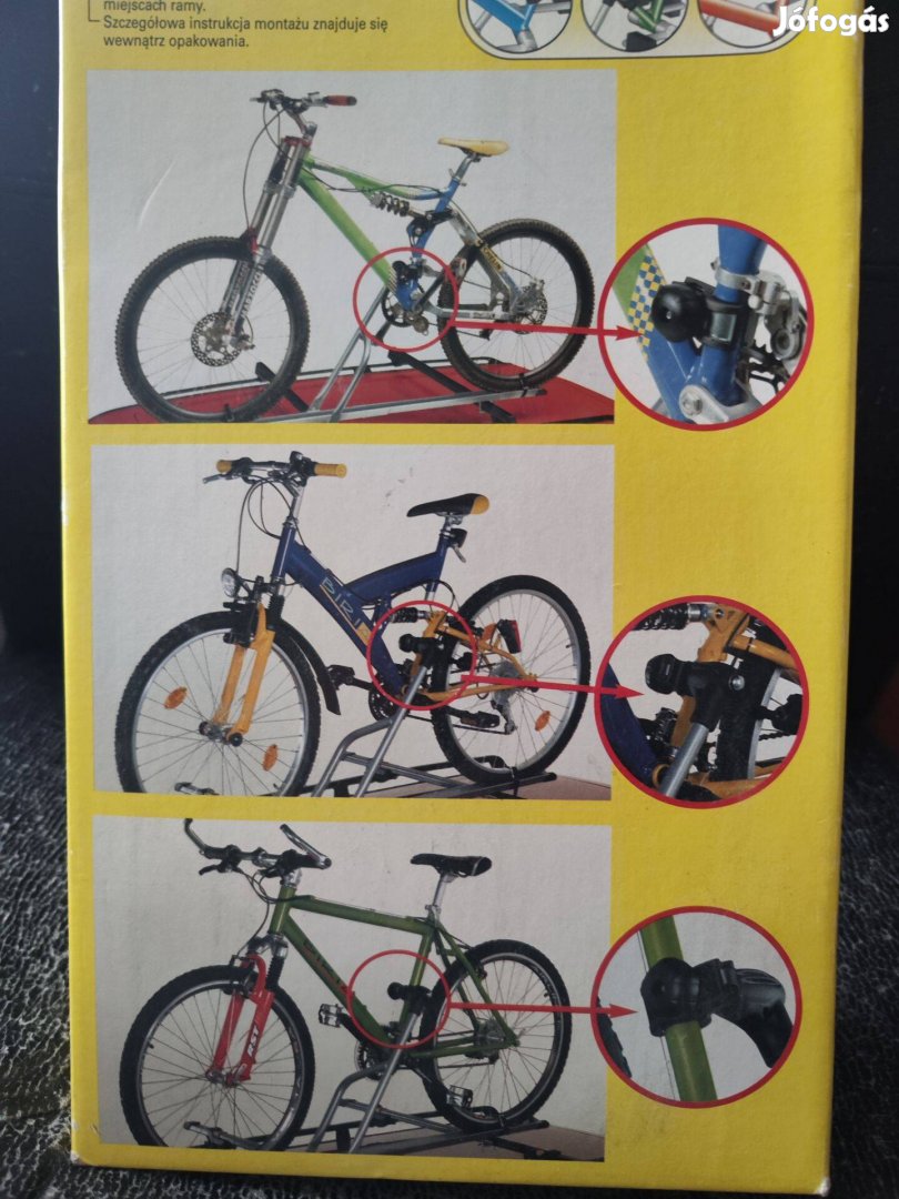 Új biciklitartó kerékpártartó autóraautóba