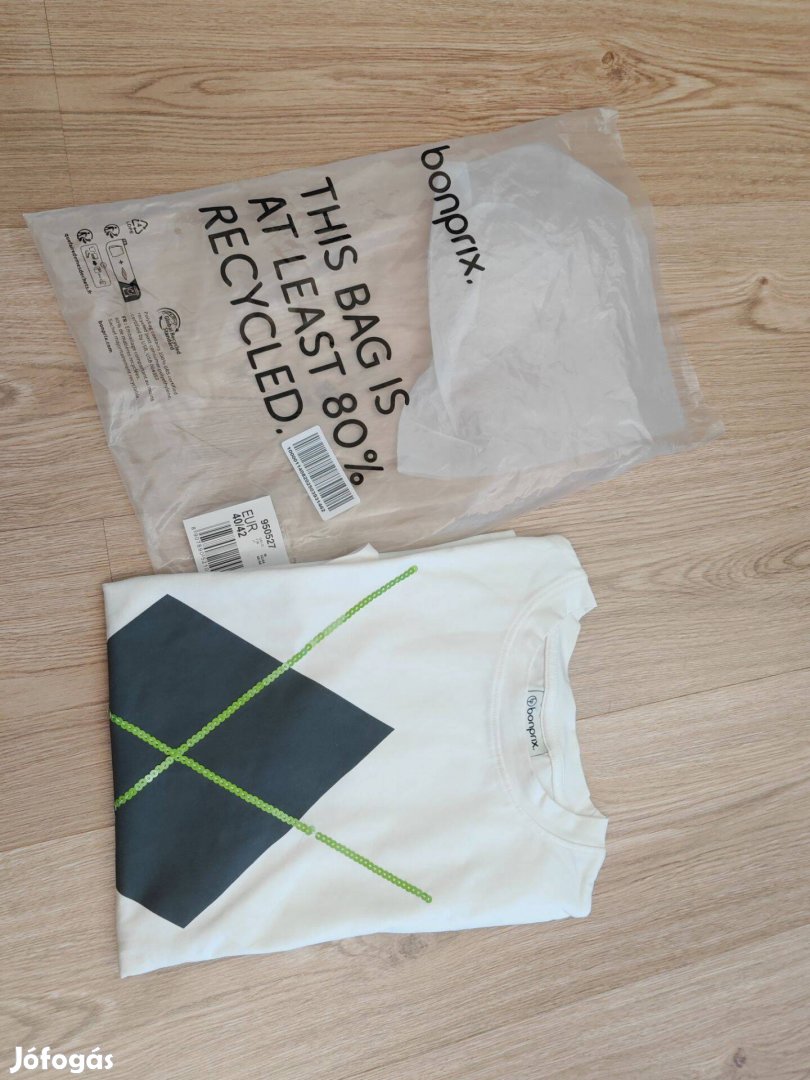 Uj biopamut női rövidujjú L