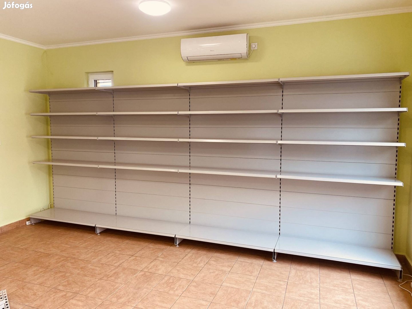 Új bolti polc polcrendszerek üzletberendezés eladó 