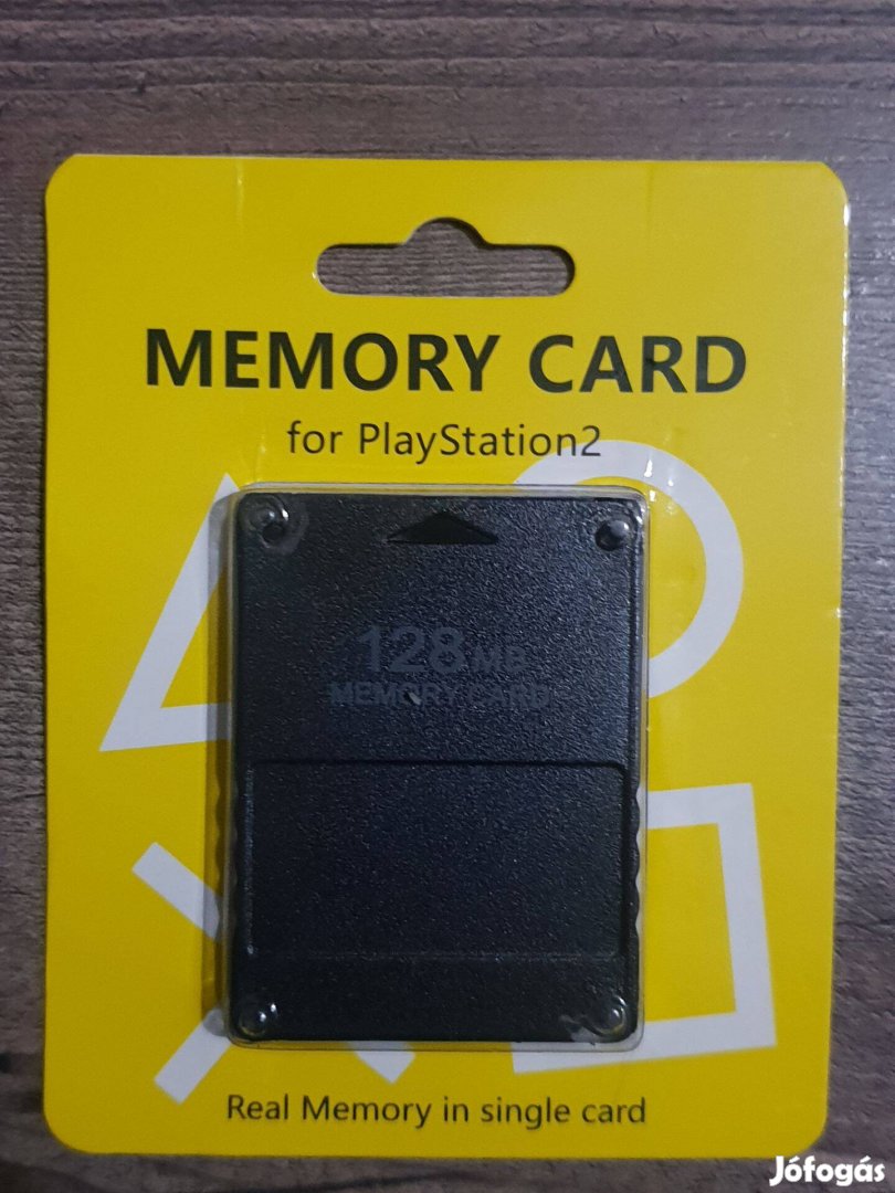 Új bontatlan 128 MB memóriakártya eladó Playstation 2 -höz