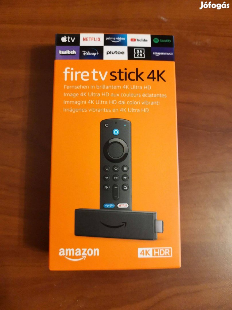Új bontatlan Amazon Fire TV 4K, 2021