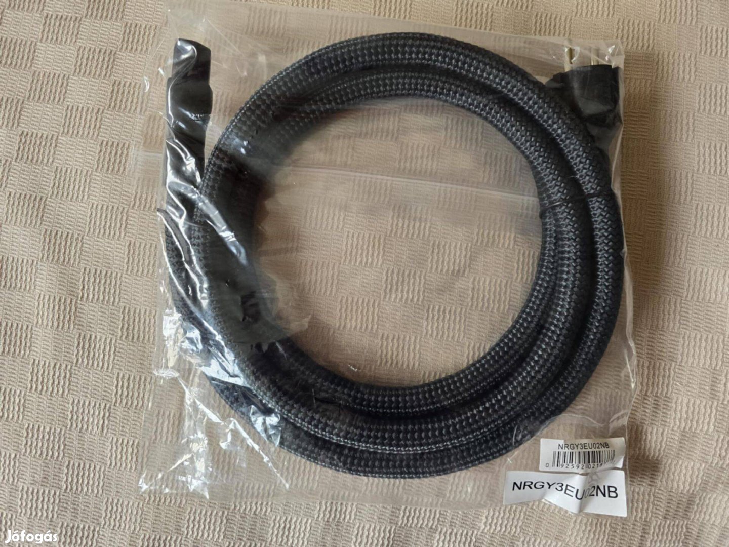 Új bontatlan Audioquest Nrg Y3 2 méteres tápkábel