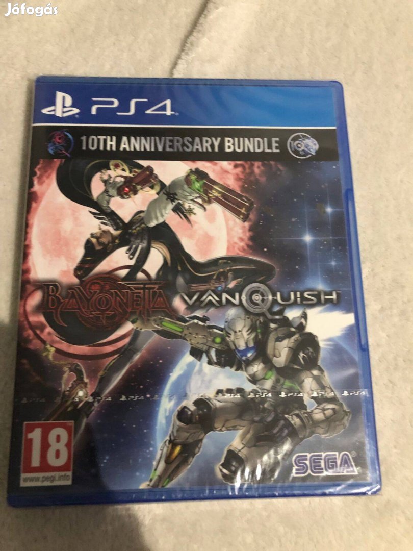 Új bontatlan Bayonetta & Vanquish Ps4 Playstation 4 játék