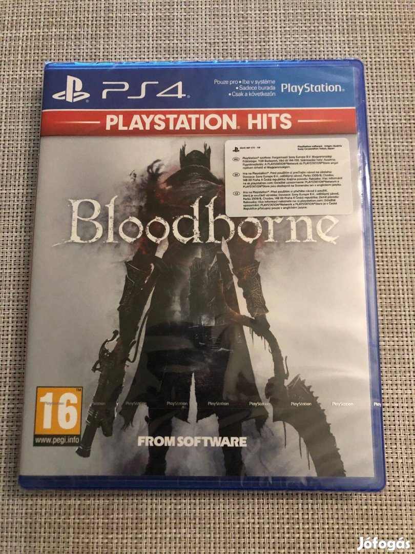 Új bontatlan Bloodborne Ps4 Playstation 4 játék