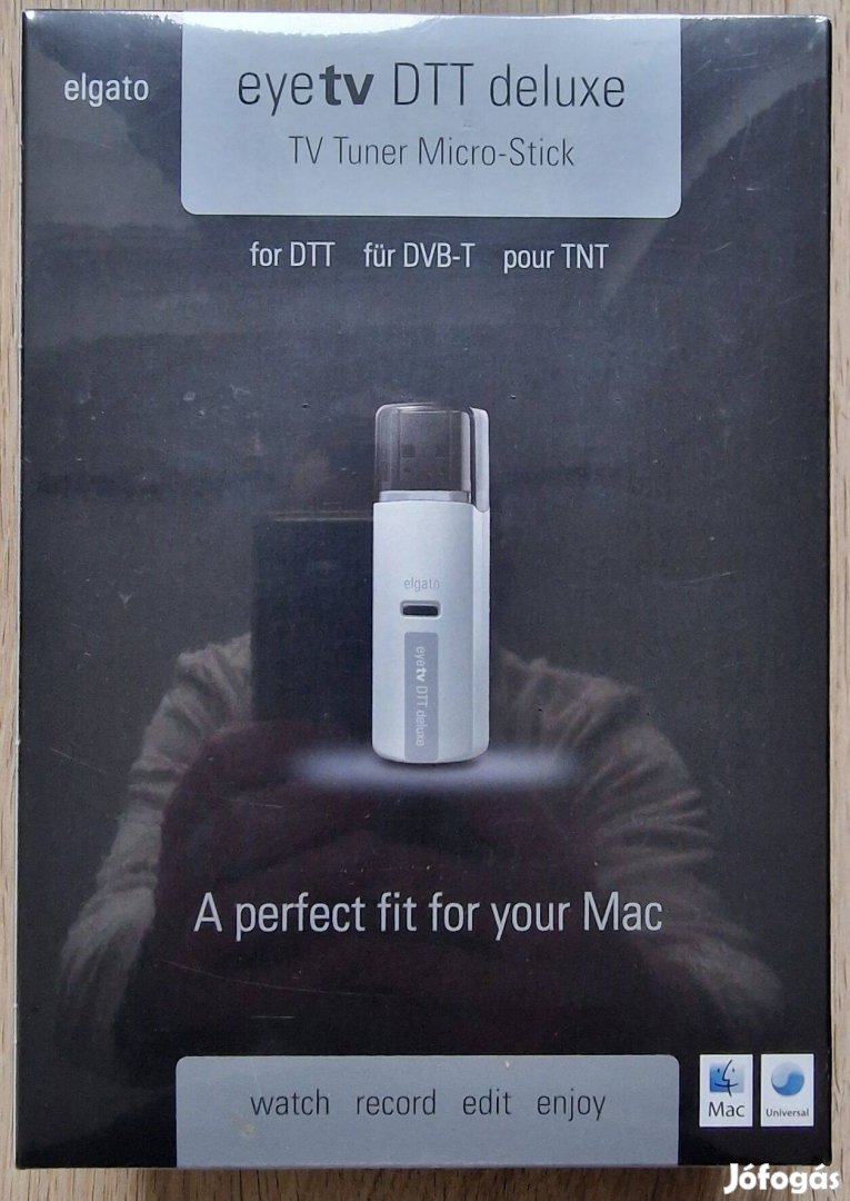 Új bontatlan Elgato eyetv deluxe TV Tuner Micro Stick - Apple Mac-hez