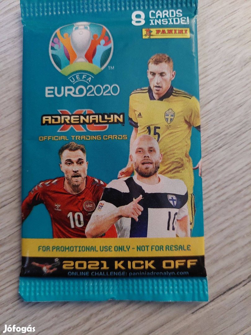 Új bontatlan Euro 2020 Panini csomag