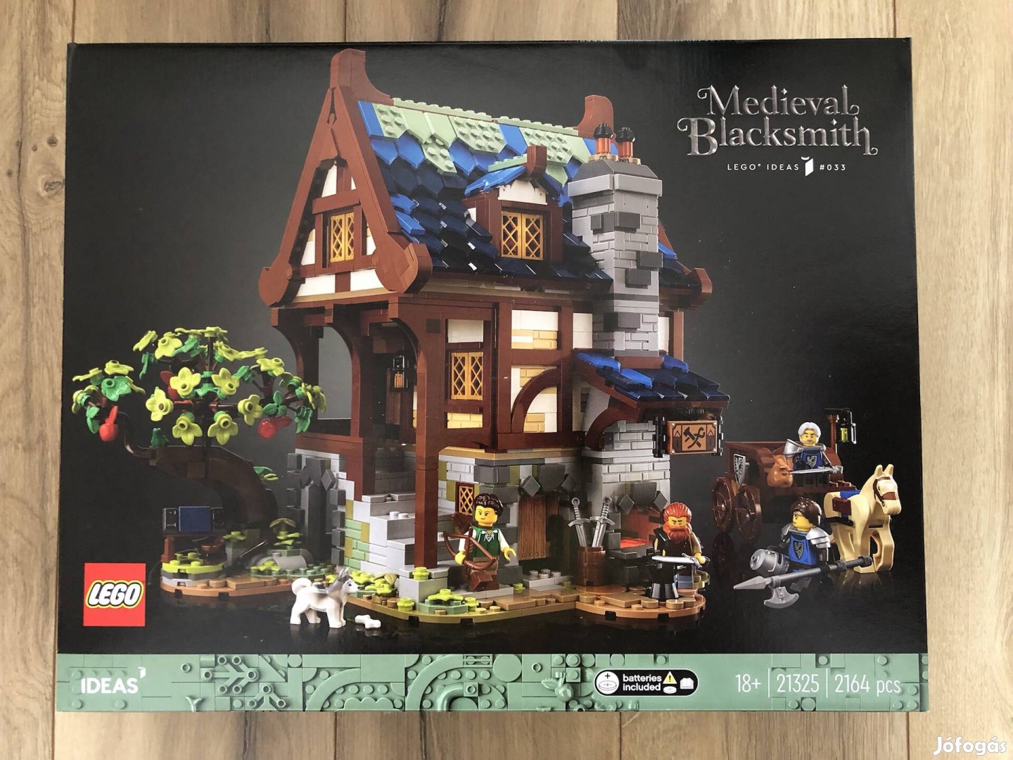 Új bontatlan Lego 21325 ideas castle kovácsműhely
