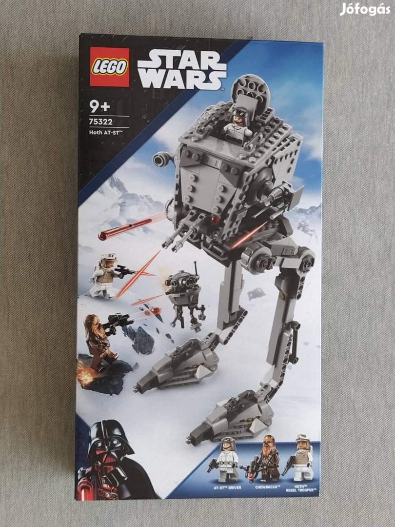 Új bontatlan Lego 75322 Star Wars Hoth AT-ST