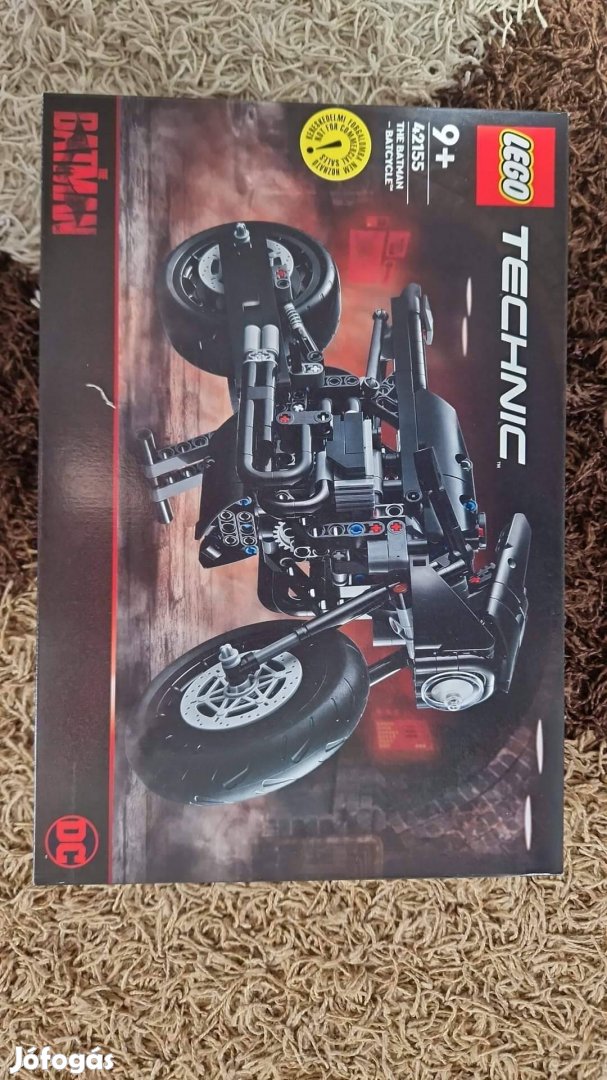 Új bontatlan Lego Technik Batman motor 42155