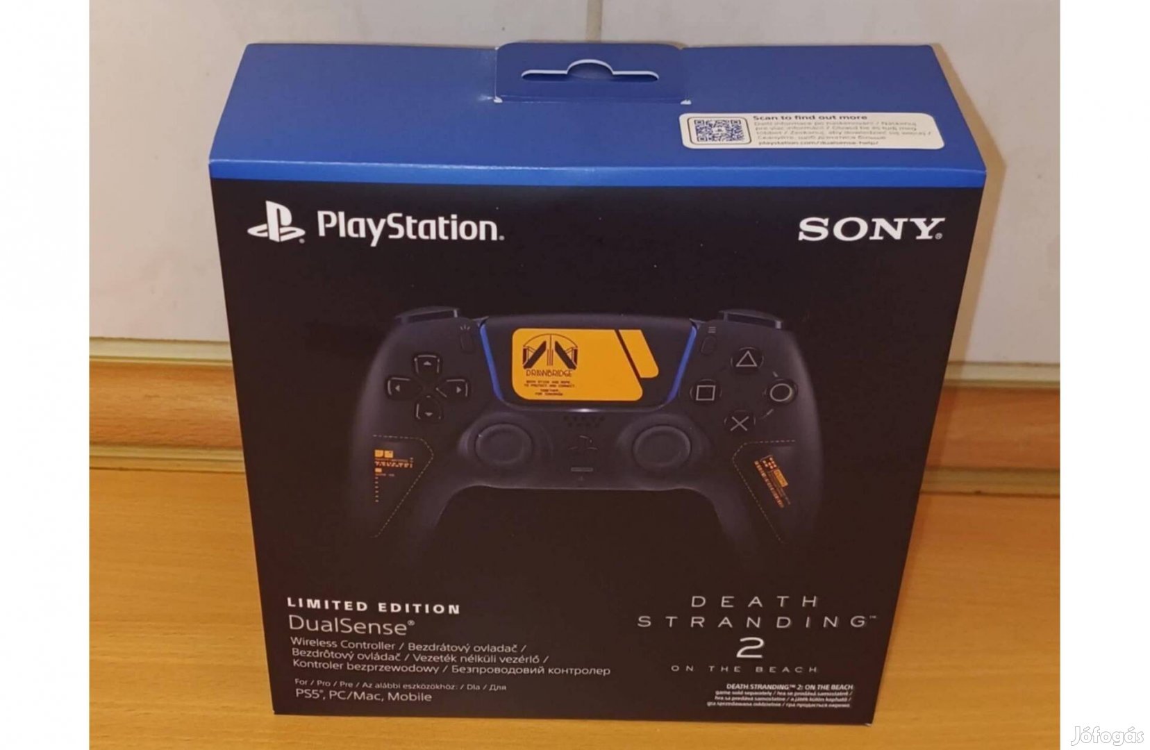 Új bontatlan PS5 Death Stranding 2 Limited Controller 2 év garanciával