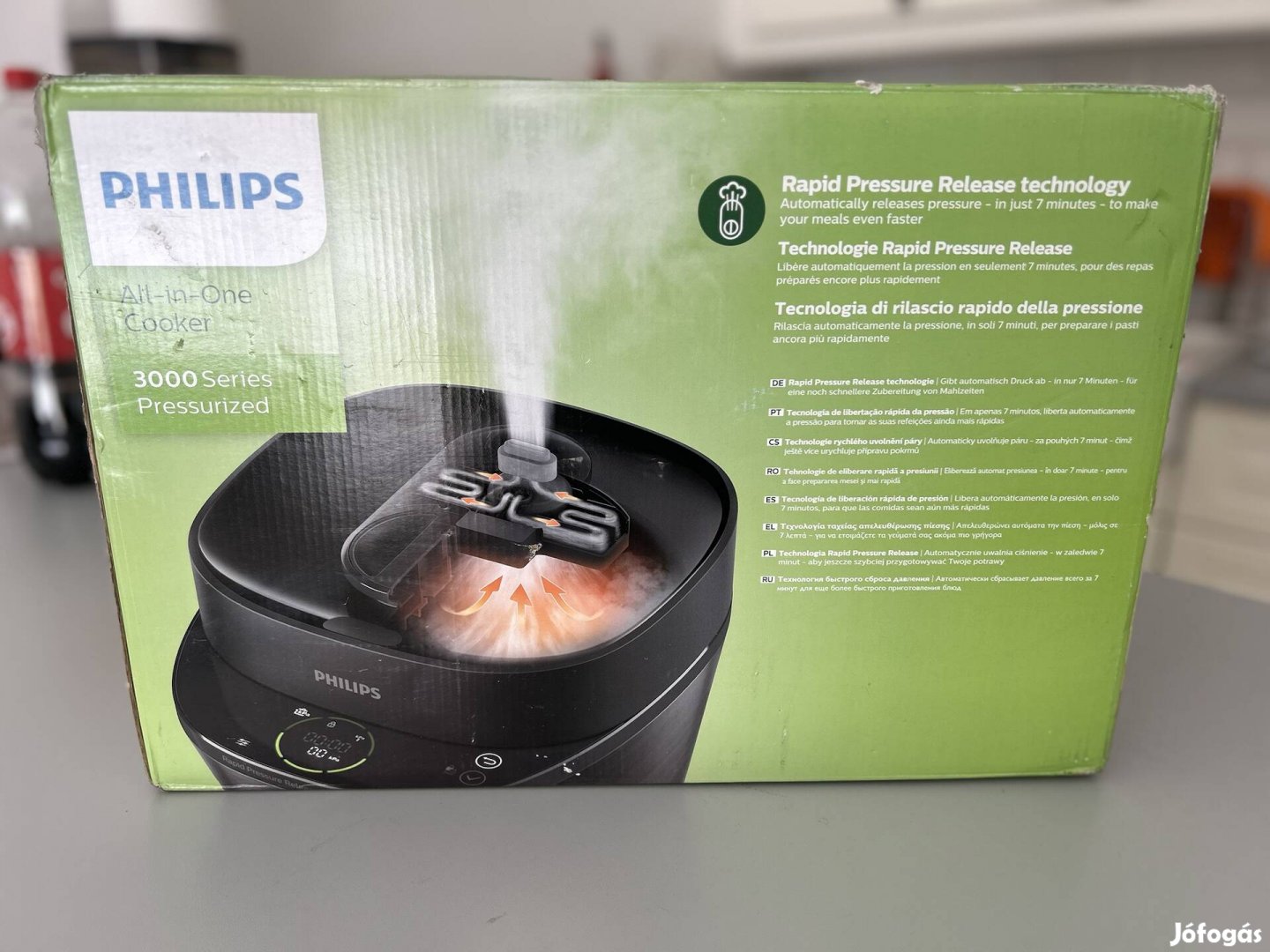 Új bontatlan Philips HD2151/40 Többfunkciós kukta