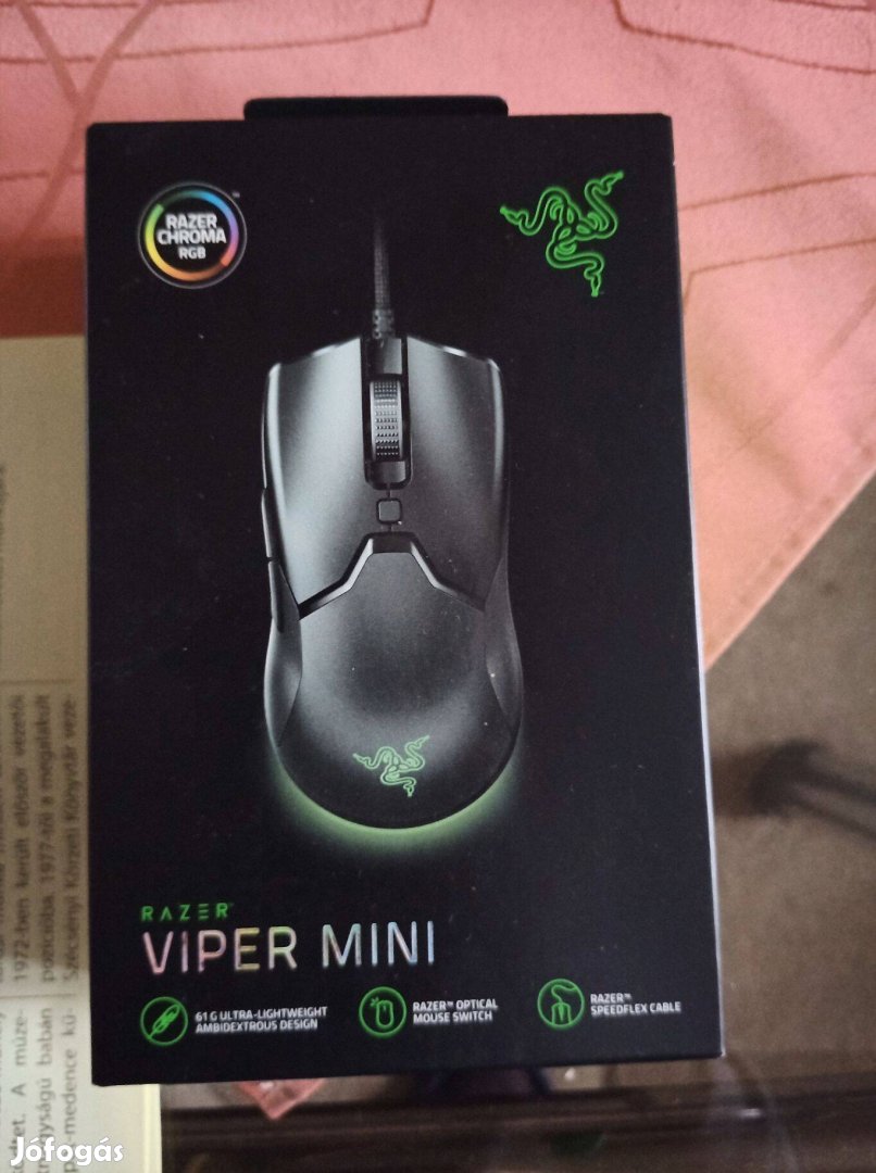 Új bontatlan Razer Viper Mini RGB Gaming egér eladó