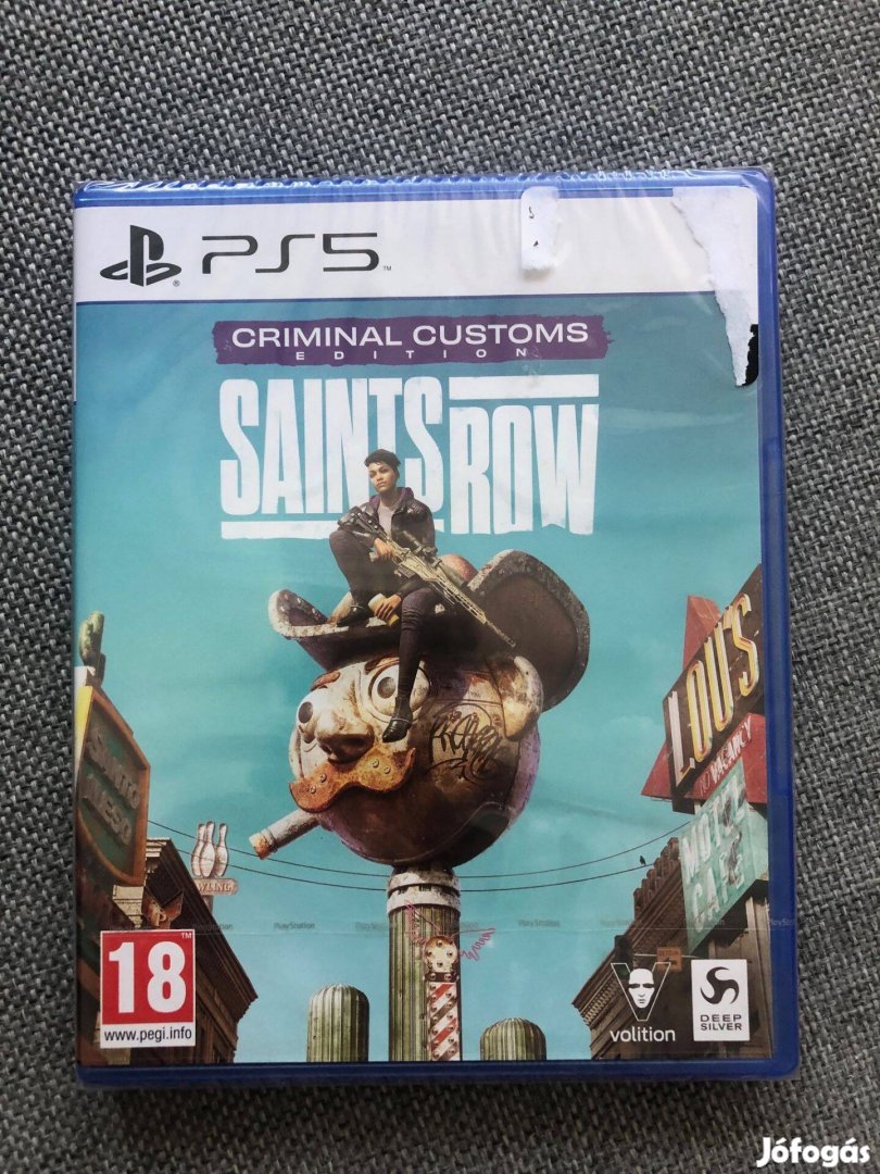 Új bontatlan Saints Row Ps5 Playstation 5 játék