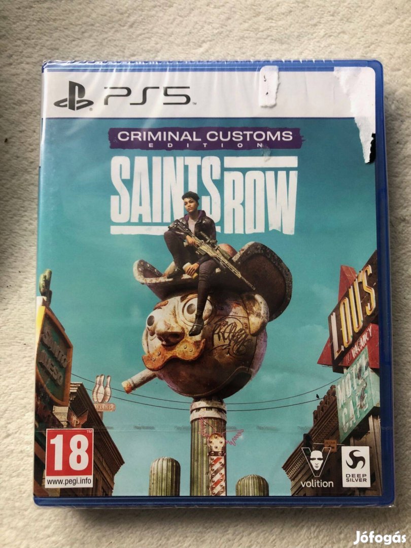 Új bontatlan Saints Row Ps5 Playstation 5 játék