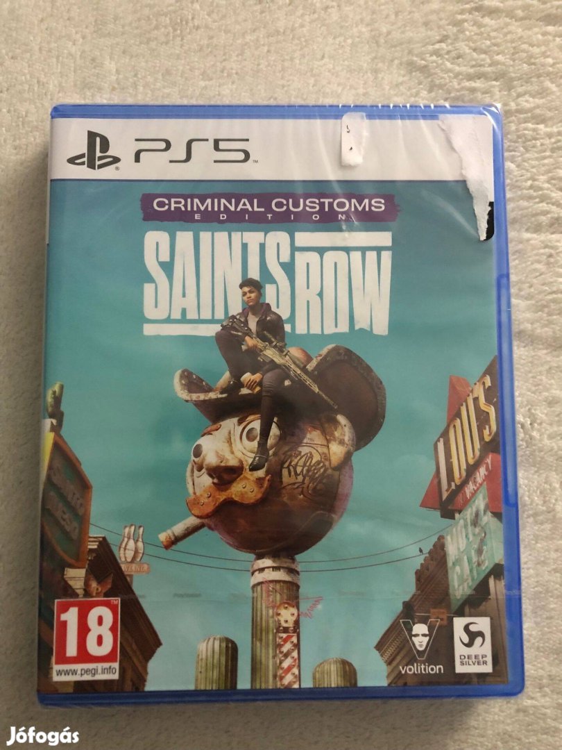 Új bontatlan Saints Row Ps5 Playstation 5 játék