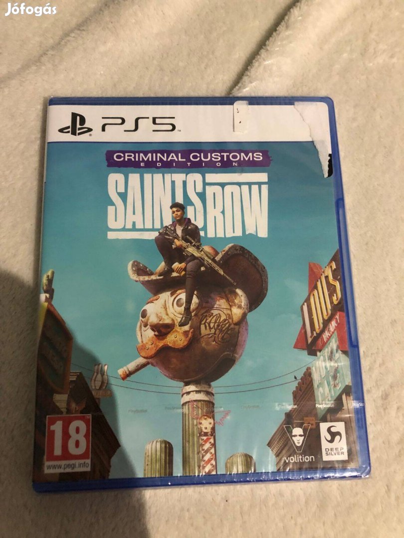 Új bontatlan Saints Row Ps5 Playstation 5 játék