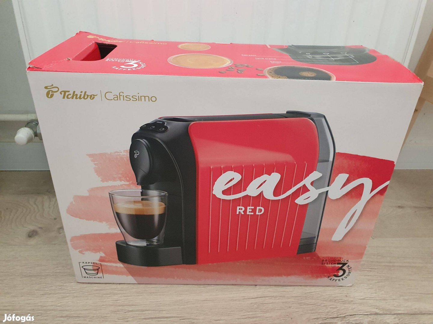 Új bontatlan Tchibo Cafissimo Easy RED kapszulás kávéfőző